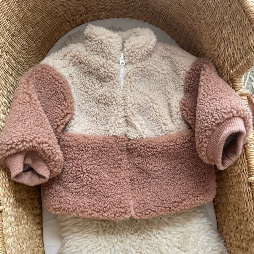 Zara toddler Sherpa jacket 12-18 months
